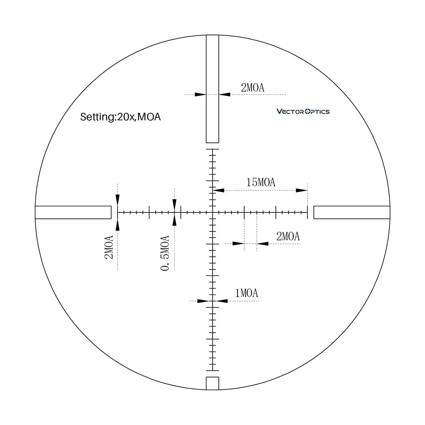 Vector Optics Sentinel 6-24x50  Riflescope