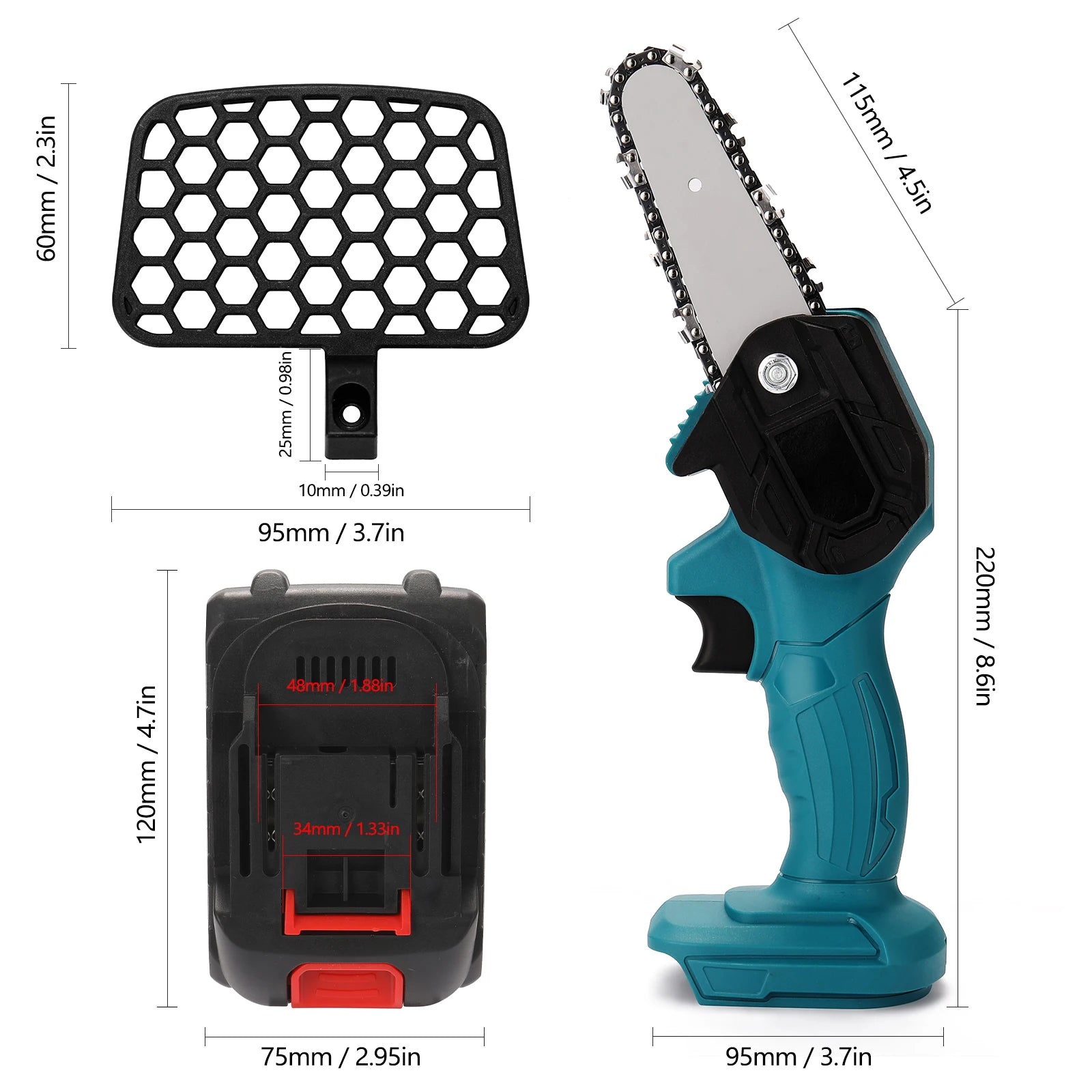 Electric Mini Chainsaw - Your Choice Central