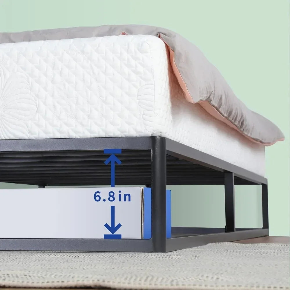 9 Inch  metal platform bed frame