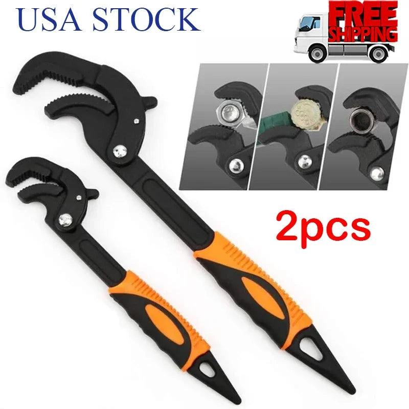 2 adjustable multi-function,wrenches, pipe pliers - Your Choice Central