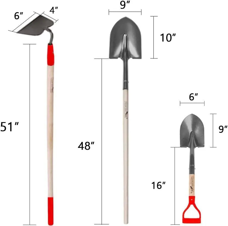 7-Piece Shovels  Garden Tools Set