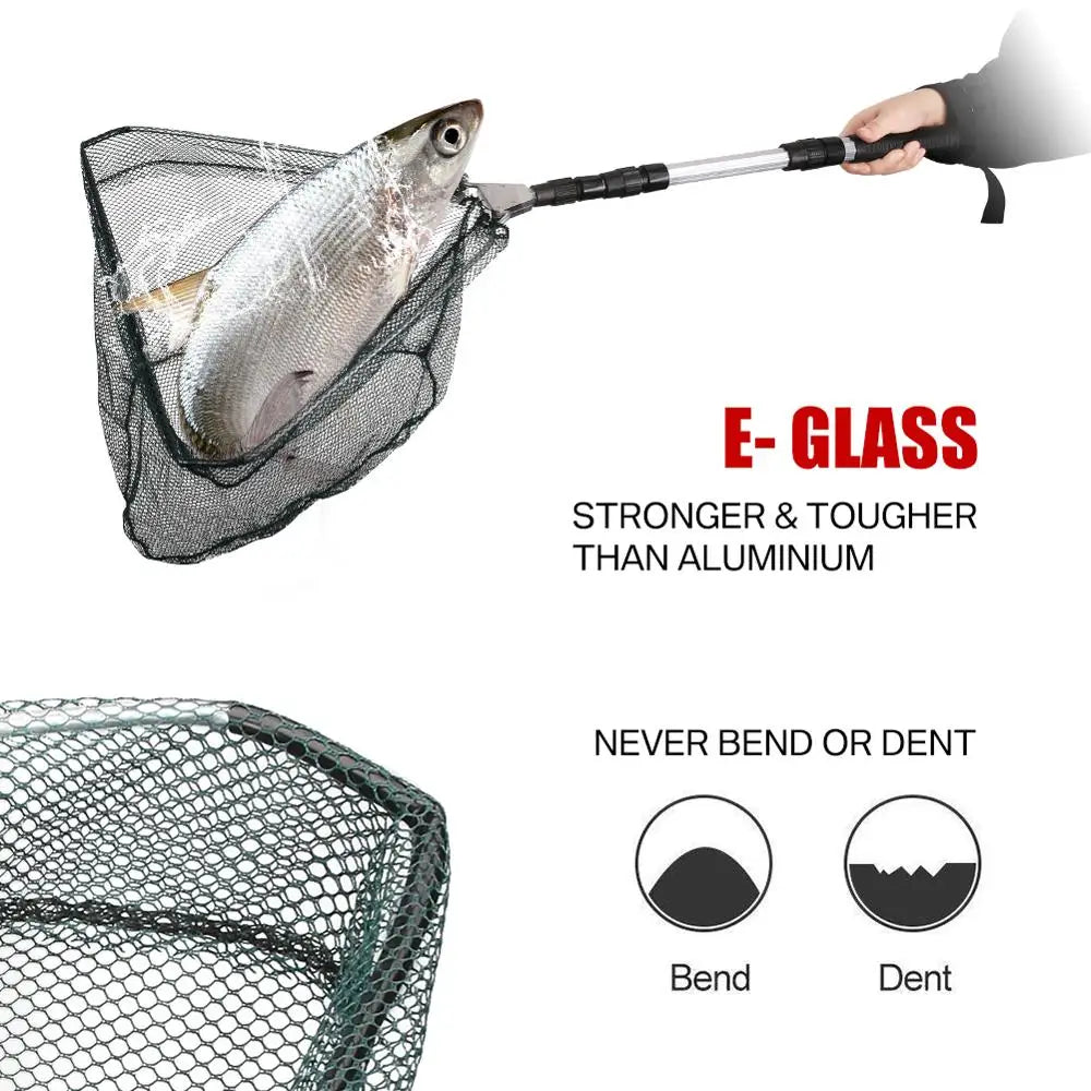 Telescoping, foldable landing net - Your Choice Central