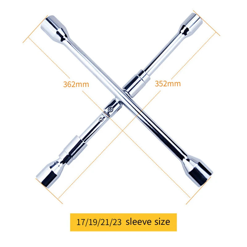 Folding 4-way wrench - Your Choice Central