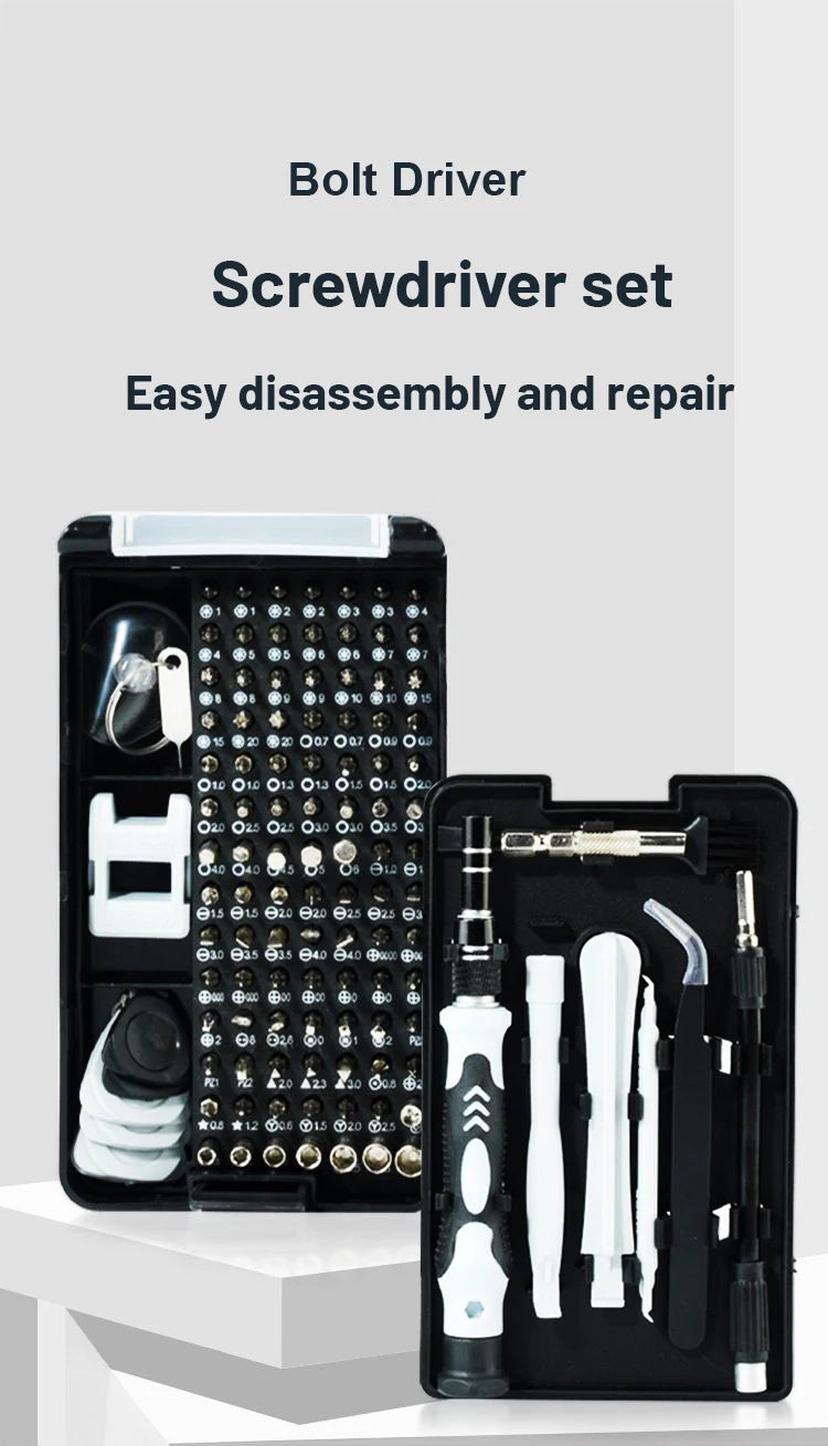 Professional Repair Tool Kit Black