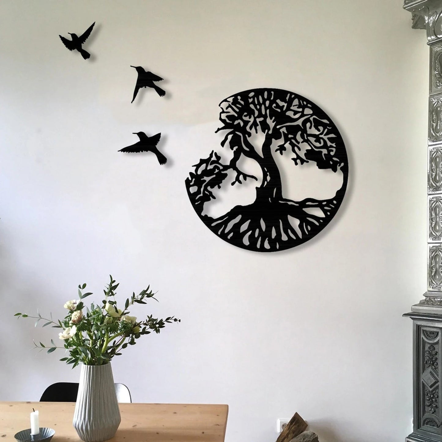 Wall Decor, Nature, Black