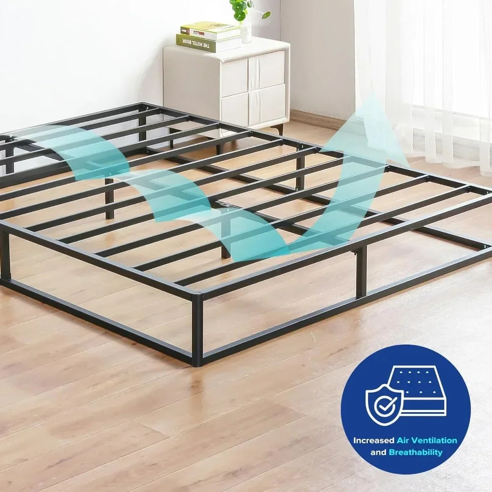 9 Inch  metal platform bed frame