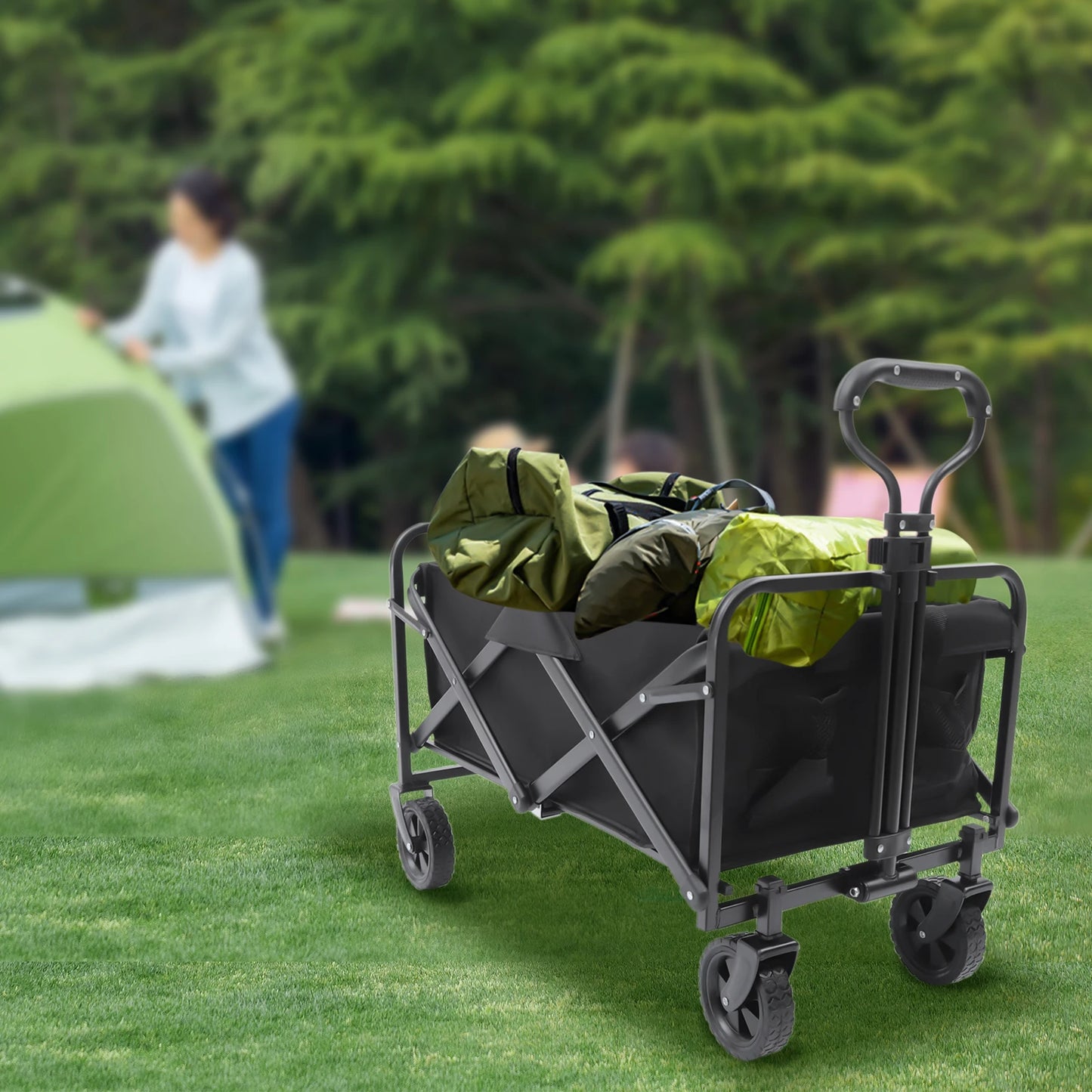 Collapsible Outdoor Wagon Cart