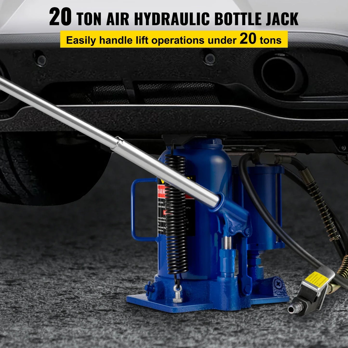 VEVOR 20 ton air hydraulic bottle Jack