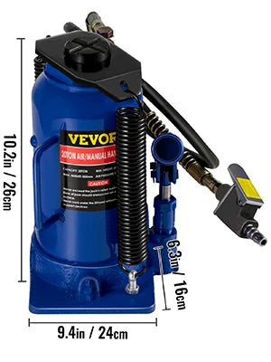 VEVOR 20 ton air hydraulic bottle Jack