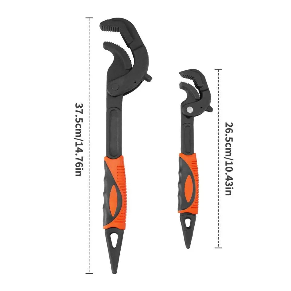 2 adjustable multi-function,wrenches, pipe pliers - Your Choice Central