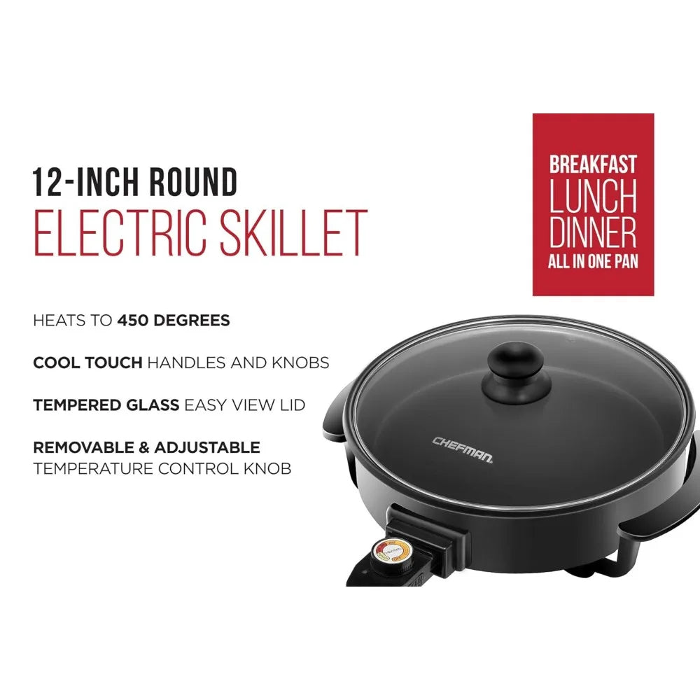 12" Electric Skillet